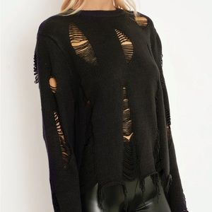 Disintegration sweater